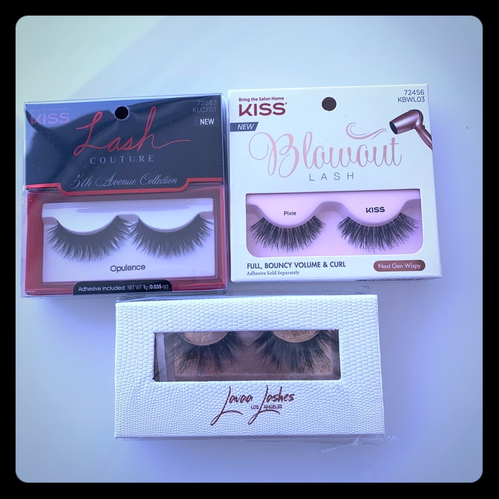 Brand new lashes - very extra. Super Fab.
